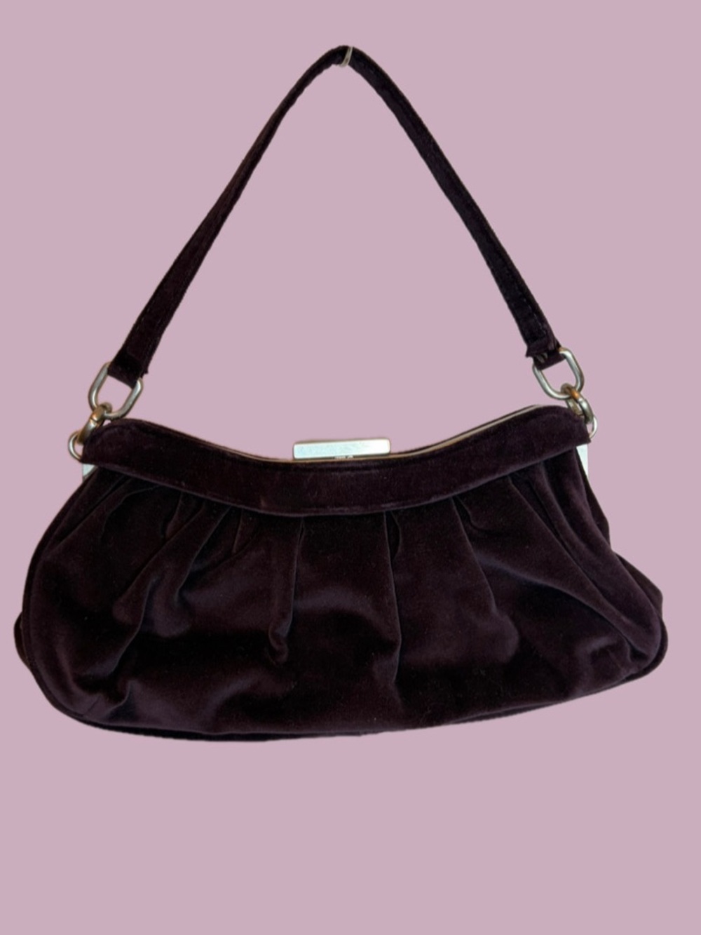 🧞Y2K Baguette Velour Handbag🧞